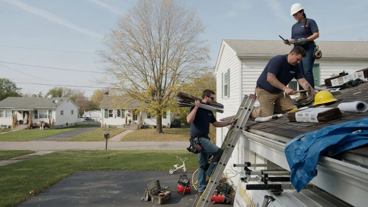 Local Roofing Contractors in Williamsville, IL near me
